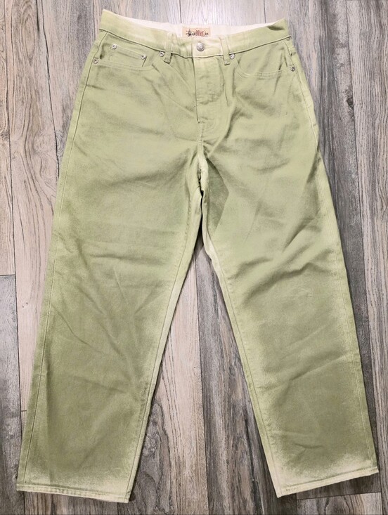 Stussy Other - Stussy Light Olive with Signature Leather Patch-Authentic Stussy
